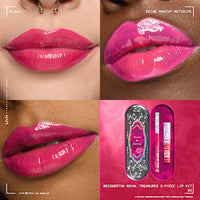 Lipgloss Set Bridgerton Royal Treasures 03 Hot Pink, 1 St