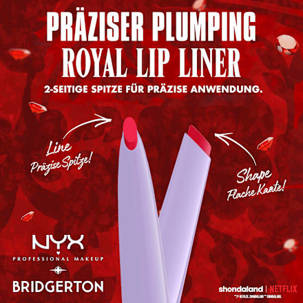 Lipgloss Set Bridgerton Royal Treasures 04 Bright Red, 1 St