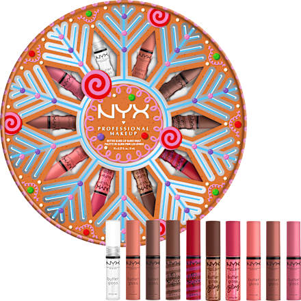 Lipgloss Set Butter Kit, 1 St NYX PROFESSIONAL MAKEUP