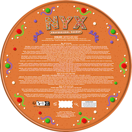 Lipgloss Set Butter Kit, 1 St NYX PROFESSIONAL MAKEUP