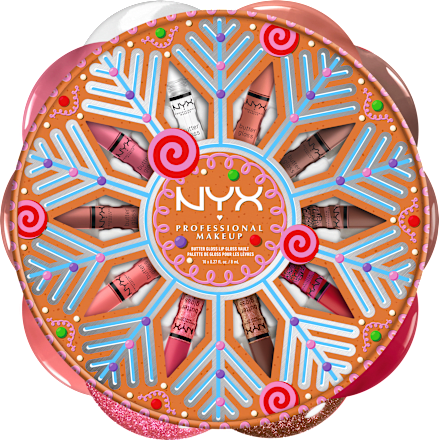 Lipgloss Set Butter Kit, 1 St NYX PROFESSIONAL MAKEUP