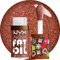 NYX PROFESSIONAL MAKEUP Lipgloss XMAS Fat Oil Gem Cacao Gem, 4,8 ml