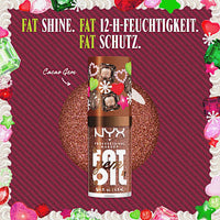 NYX PROFESSIONAL MAKEUP Lipgloss XMAS Fat Oil Gem Cacao Gem, 4,8 ml