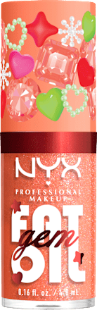 NYX PROFESSIONAL MAKEUP Lipgloss XMAS Fat Oil Gem Peach Diamond, 4,8 ml