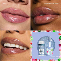 Lipgloss XMAS Fat Oil Gem Silver Bling, 4,8 ml
