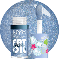 Lipgloss XMAS Fat Oil Gem Silver Bling, 4,8 ml