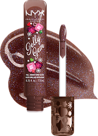 NYX PROFESSIONAL MAKEUP Lipgloss XMAS Jelly Gem 01 Cocoa Sparkle, 7,5 ml