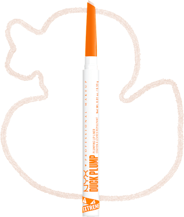 Lipliner Duck Plump 01 Ducking Clear, 0,33 g NYX PROFESSIONAL MAKEUP