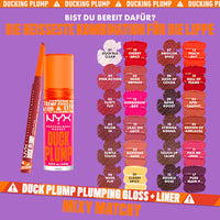 Lipliner Duck Plump 01 Ducking Clear, 0,33 g NYX PROFESSIONAL MAKEUP