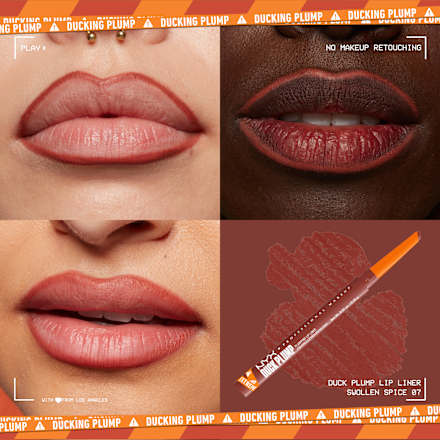 Lipliner Duck Plump 07 Swollen Spice, 0,33 g NYX PROFESSIONAL MAKEUP