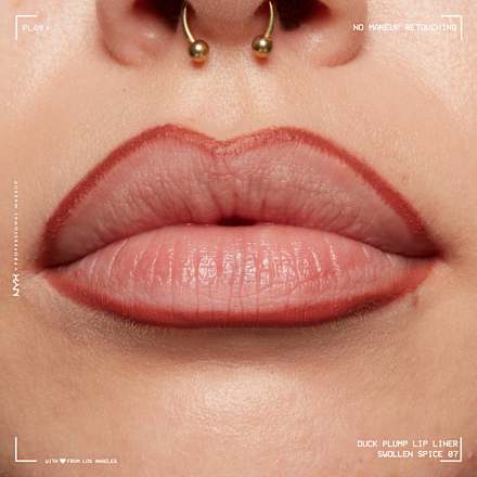 Lipliner Duck Plump 07 Swollen Spice, 0,33 g NYX PROFESSIONAL MAKEUP