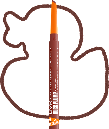 Lipliner Duck Plump 07 Swollen Spice, 0,33 g NYX PROFESSIONAL MAKEUP