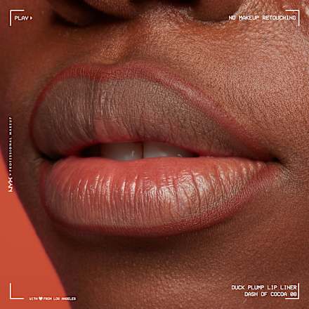 Lipliner Duck Plump 08 Dash of Cocoa, 0,33 g NYX PROFESSIONAL MAKEUP