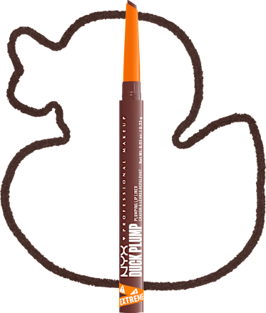 Lipliner Duck Plump 08 Dash of Cocoa, 0,33 g NYX PROFESSIONAL MAKEUP