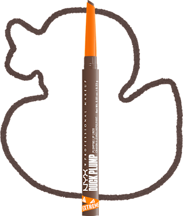 Lipliner Duck Plump 11 Touch Up Taupe, 0,33 g NYX PROFESSIONAL MAKEUP