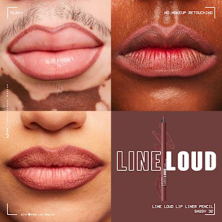Lipliner Line Loud Longwear 04 Sassy, 1,2 g
