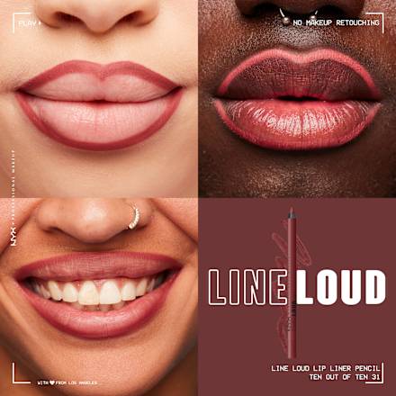 Lipliner Line Loud Longwear  05 Ten Out Of Ten, 1,2 g