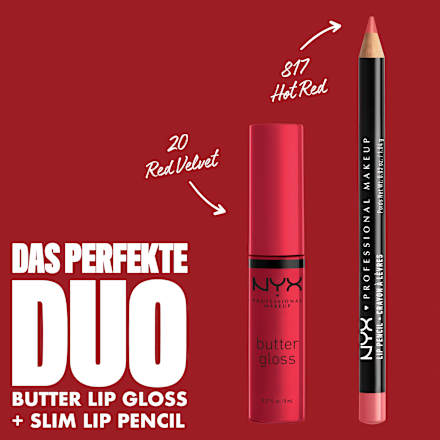 Lipliner Slim 817 Hot Red, 1 g