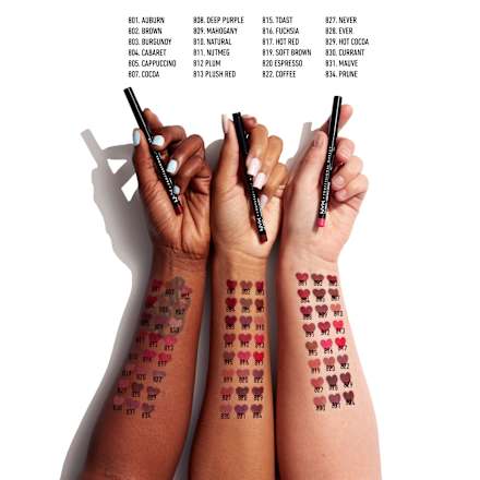 Lipliner Slim 834 Prune, 1 g NYX PROFESSIONAL MAKEUP