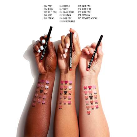Lipliner Slim 858 Nude Pink, 1 g