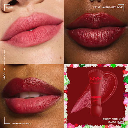 NYX PROFESSIONAL MAKEUP Lippenbalsam SetXMAS Smushy Trio Kit 3tlg, 1 St