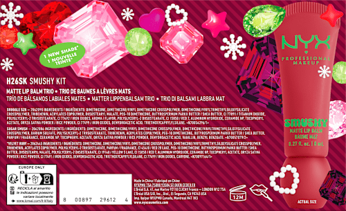 NYX PROFESSIONAL MAKEUP Lippenbalsam SetXMAS Smushy Trio Kit 3tlg, 1 St