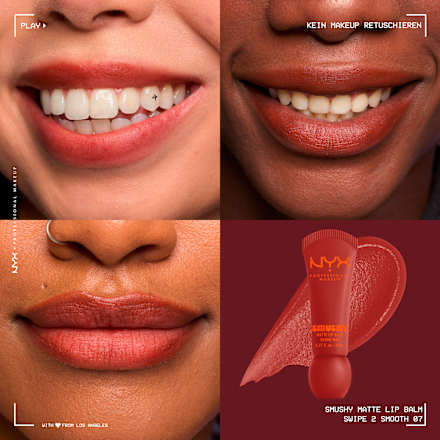 Lippenbalsam Smushy Matte 07 Swipe 2 Smooth, 8 ml