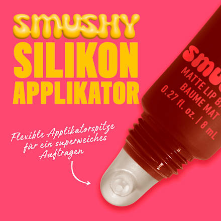 Lippenbalsam Smushy Matte 08 Smudge Fudge, 8 ml