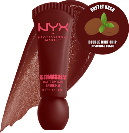 Lippenbalsam Smushy Matte 08 Smudge Fudge, 8 ml