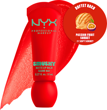 Lippenbalsam Smushy Matte 09 Soft Sorbet, 8 ml