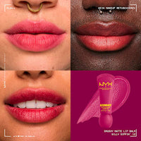 Lippenbalsam Smushy Matte 12 Silly Slippin, 8 ml NYX PROFESSIONAL MAKEUP