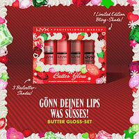 NYX PROFESSIONAL MAKEUP Lippengloss Set XMAS Butter Gloss Kit 4tlg, 32 ml