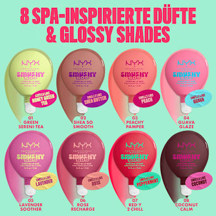 Lippenmaske Smushy SOS Hydrating 01 Green Sereni-Tea, 12 ml