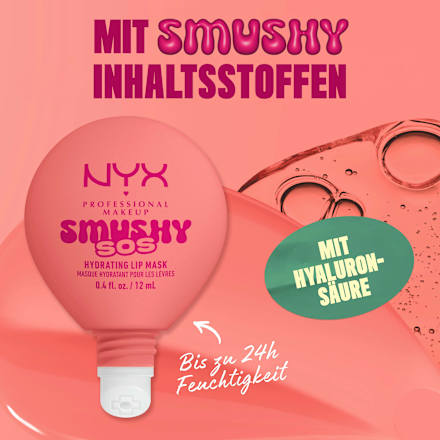 Lippenmaske Smushy SOS Hydrating 03 Peachy Pamper, 12 ml