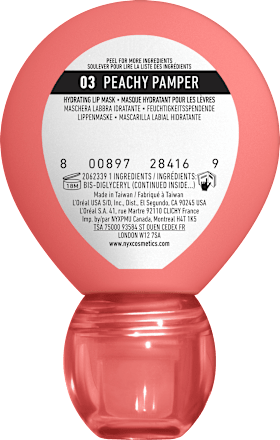 Lippenmaske Smushy SOS Hydrating 03 Peachy Pamper, 12 ml