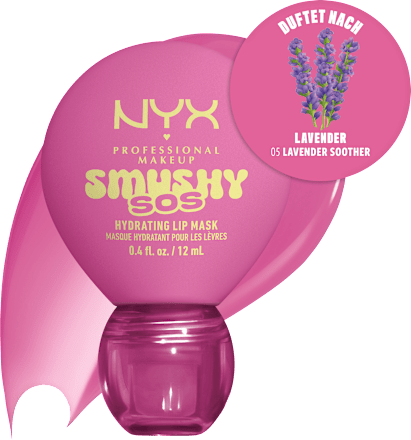 Lippenmaske Smushy SOS Hydrating 05 Lavender, 12 ml