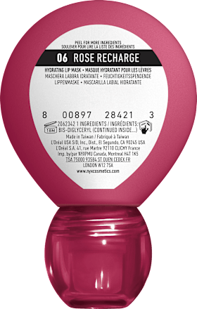 Lippenmaske Smushy SOS Hydrating 06 Rose Recharge, 12 ml