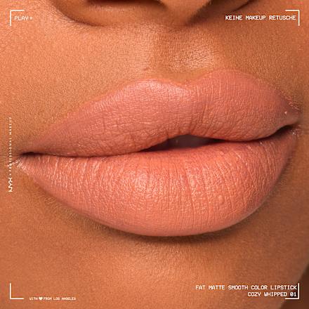 Lippenstift Fat Matte Smooth 01 Cozy Whipped, 2 g