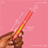 Lippenstift Fat Matte Smooth 01 Cozy Whipped, 2 g