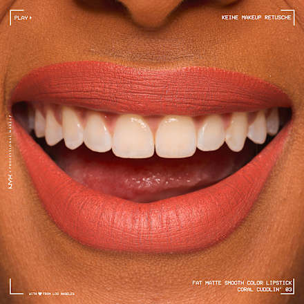 Lippenstift Fat Matte Smooth 03 Coral Cuddlin, 2 g