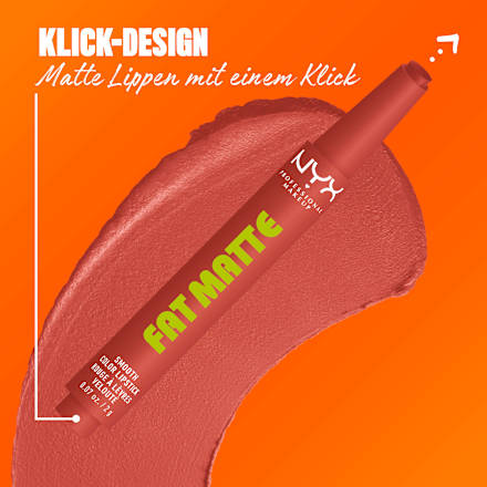 Lippenstift Fat Matte Smooth 04 Rose Robe, 2 g