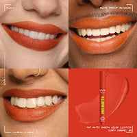 Lippenstift Fat Matte Smooth 05 Comfy Caramel, 2 g