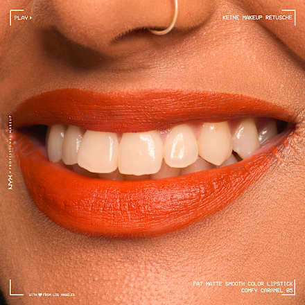 Lippenstift Fat Matte Smooth 05 Comfy Caramel, 2 g
