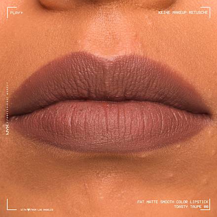 Lippenstift Fat Matte Smooth 08 Toasty Taupe, 2 g