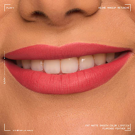 Lippenstift Fat Matte Smooth 10 Flamingo Feather, 2 g