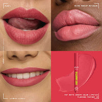 Lippenstift Fat Matte Smooth 10 Flamingo Feather, 2 g