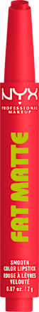 Lippenstift Fat Matte Smooth 10 Flamingo Feather, 2 g