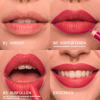 Lippenstift Fat Matte Smooth 10 Flamingo Feather, 2 g