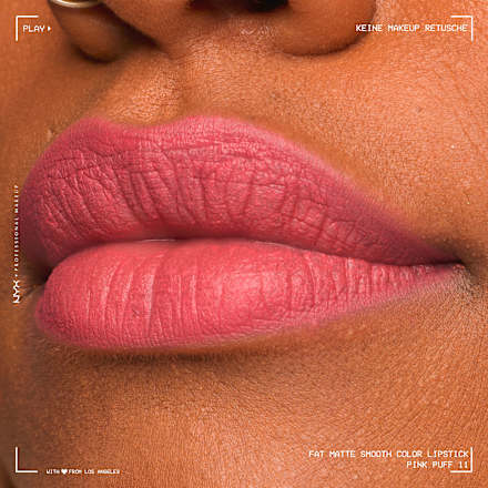 Lippenstift Fat Matte Smooth 11 Pink Puff, 2 g