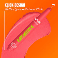 Lippenstift Fat Matte Smooth 11 Pink Puff, 2 g